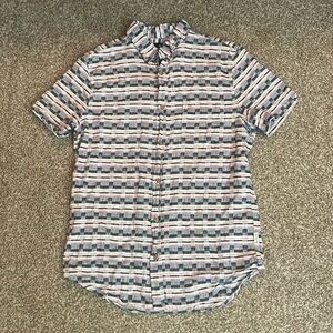 Ben Sherman Men’s Button Down Short Sleeve Shirt